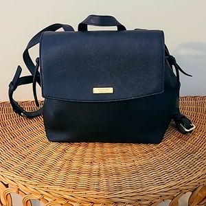 Black Leather Kate Spade Backpack